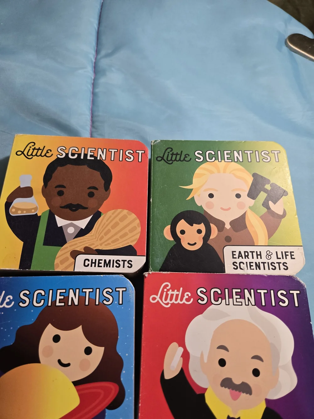 Little Artist & Little Scientist Board Book Set - Colorful Kids Learning Pack